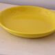 Niderviller round dish, yellow, 1970/80, vintage