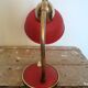Lampe de bureau rouge