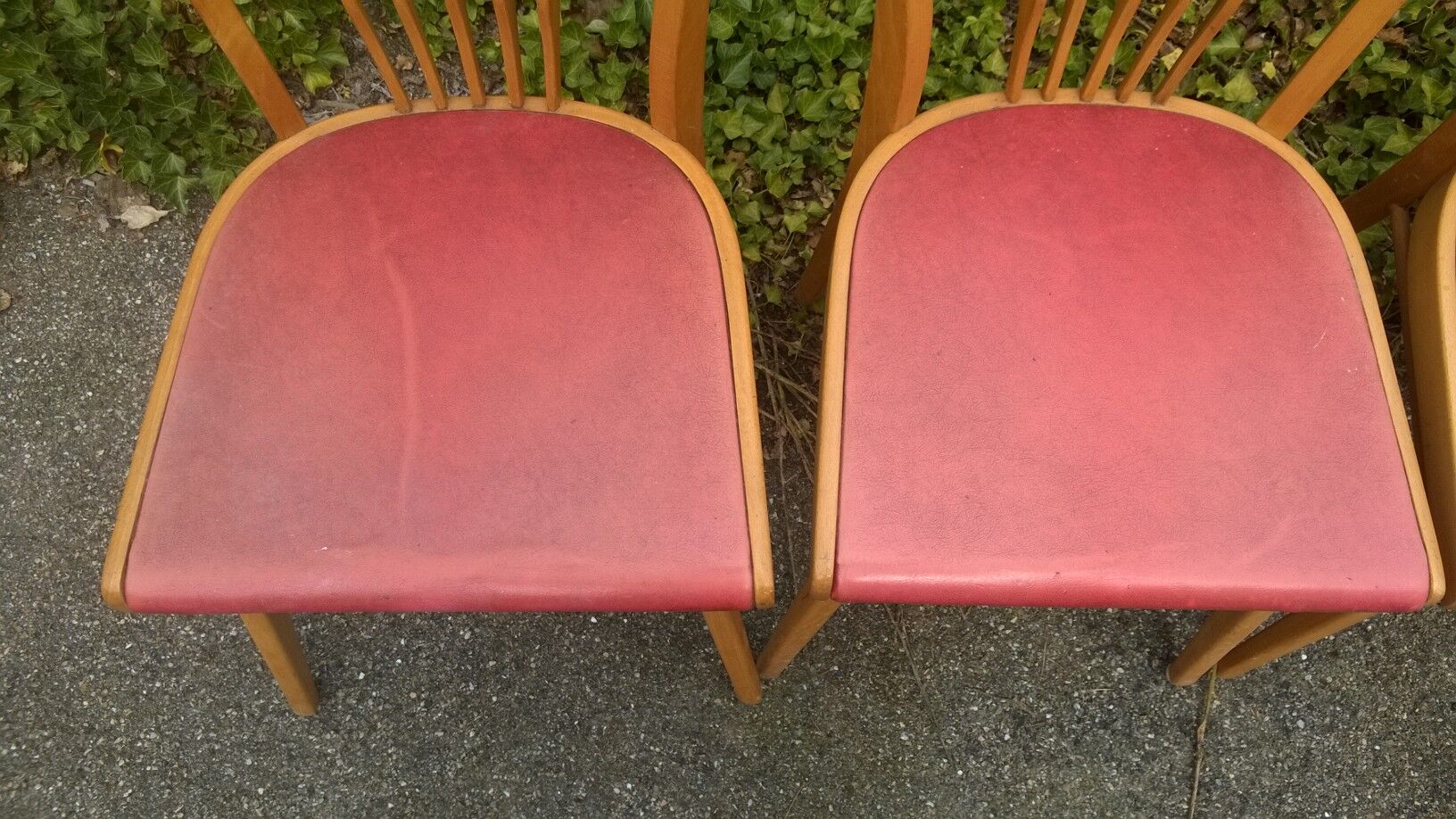 Table and chairs kitchen years 60