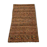 Turkish kilim rug 256x156 cm wool