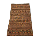 Tapis kilim turc 256x156 cm laine