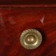 Antique Empire desk from Italy, 1900, mahogany veneer.