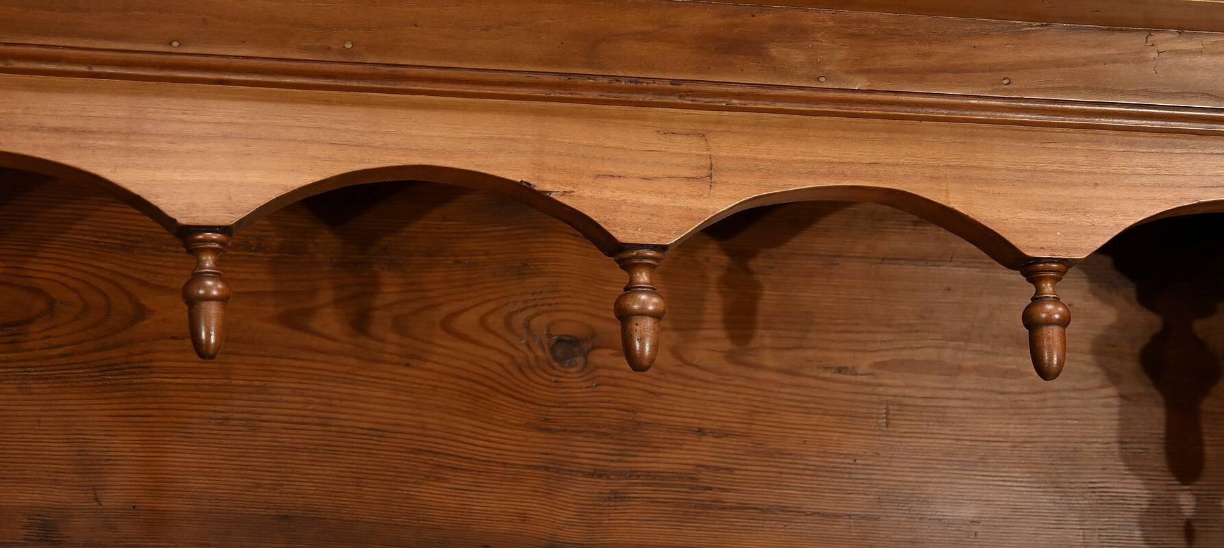 Louis XV style blond cherry wood sideboard – mid-19th century