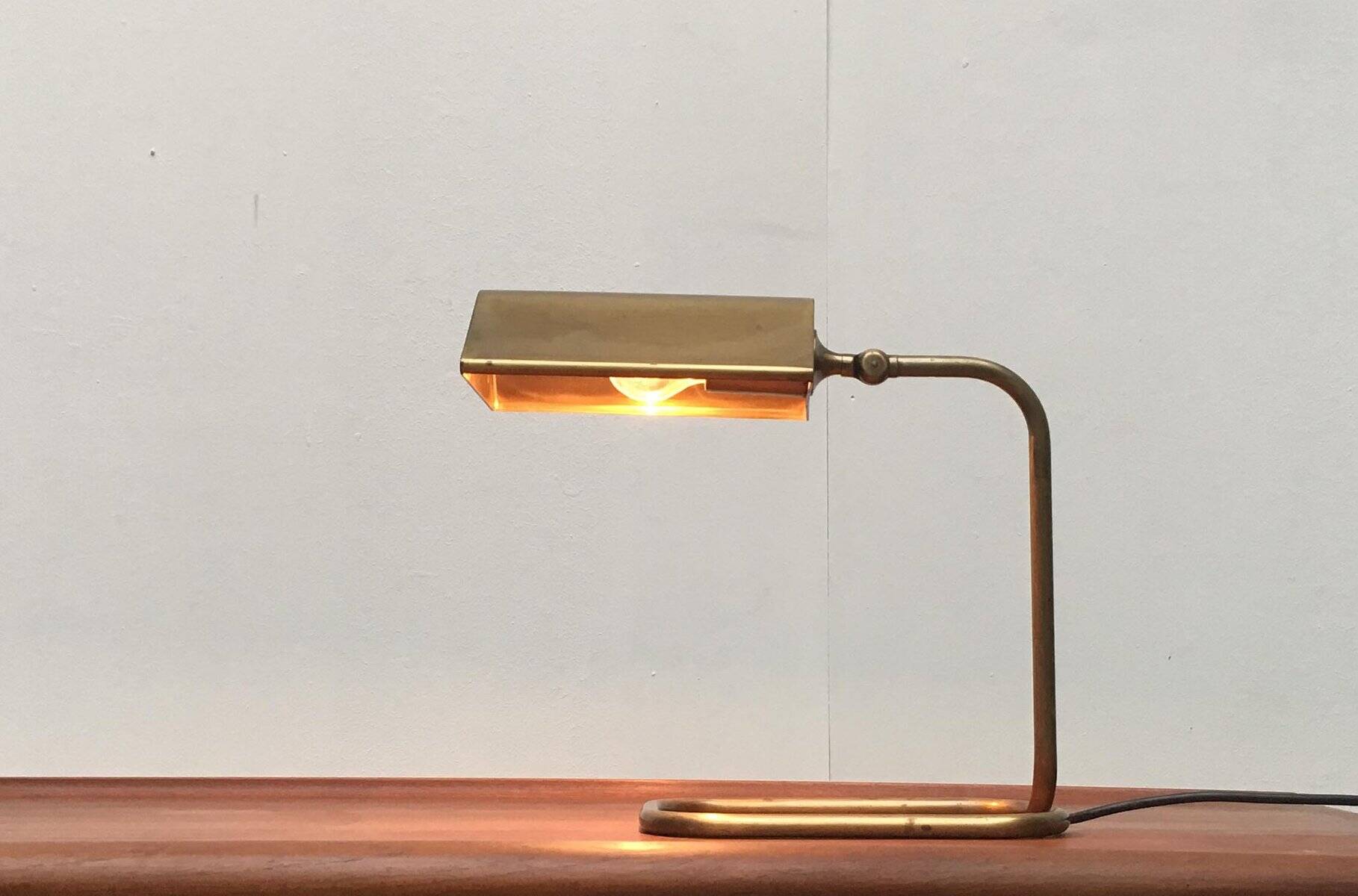 Hollywood Regency table lamp by Florian Schulz, 1970s