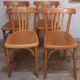 Series of 4 Luterma bistro chairs