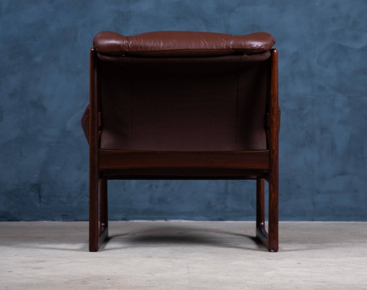 Mid-Century Armchairs in Rosewood by Torbjørn Afdal for Nesjestranda Møbelfabrikk, 1960s, Set of 2