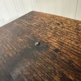 Brutalist antique Spanish coffee table