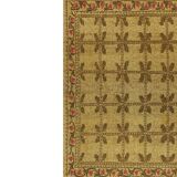 Vintage Turkish Oushak Handwoven Rug 148x210 cm