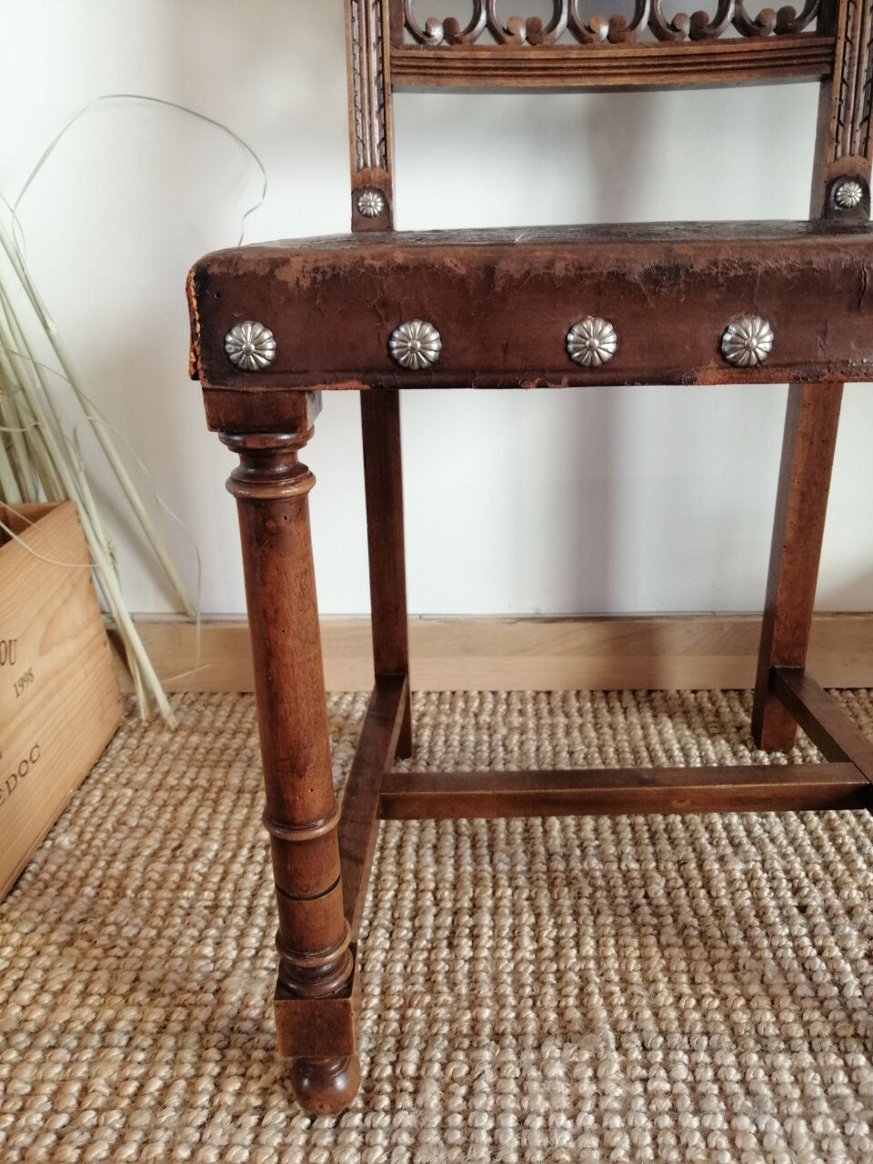 Henri II style chair