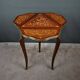 Small Folding Table in Mahogany, Napoléon III period – 2nd half of the 19th century