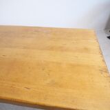 Solid oak farmhouse table