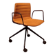 Leather chair Arper design Lievore Altherr Molina