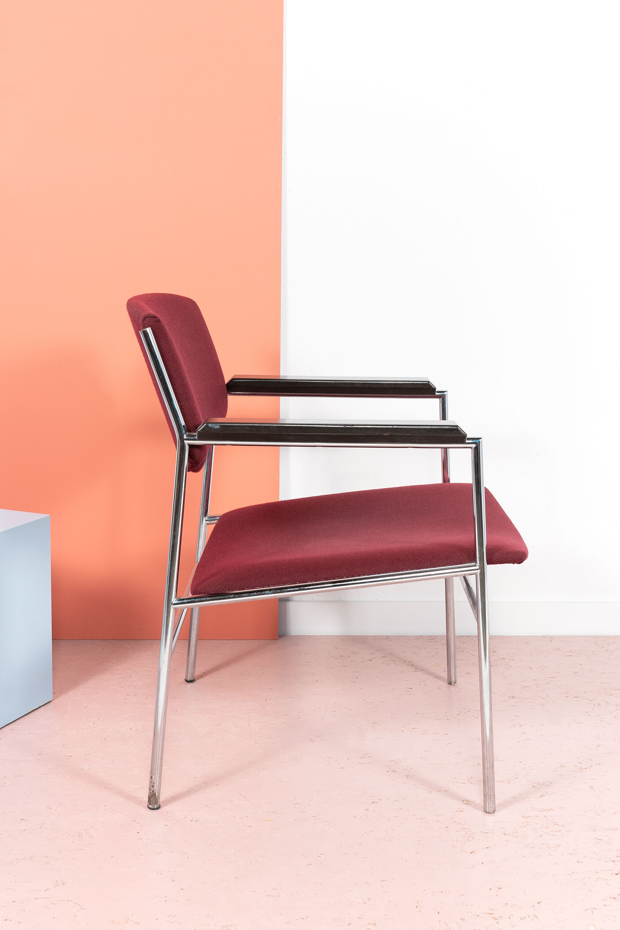 Fauteuil design vintage par Gijs van der Sluis