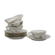 Set of 6 porcelain cups - PL France