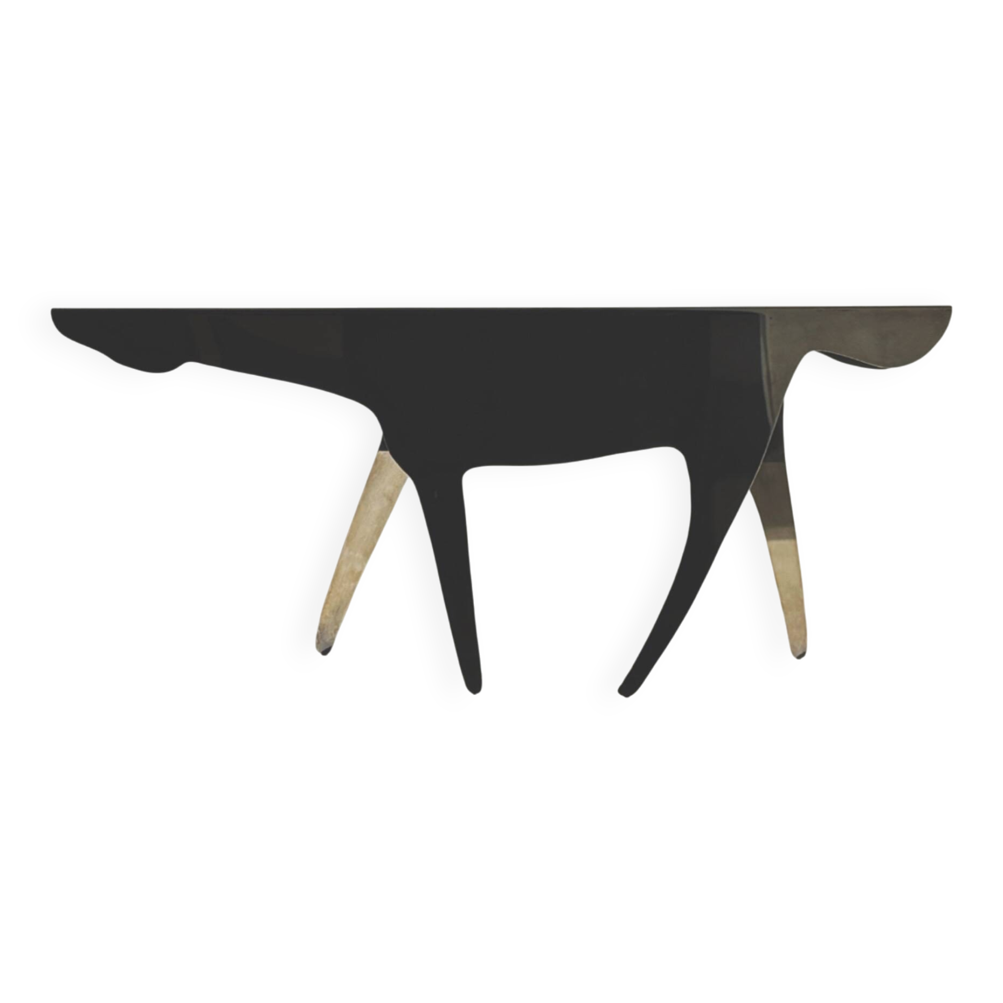 Large sculpture 'Il Cavallo Grande' by Gio Ponti for Christofle, 1978.