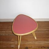 Free form rattan coffee table from the 60