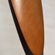 Pair of XL wall lights in thermoformed wood from the 80s, Lucid French design.