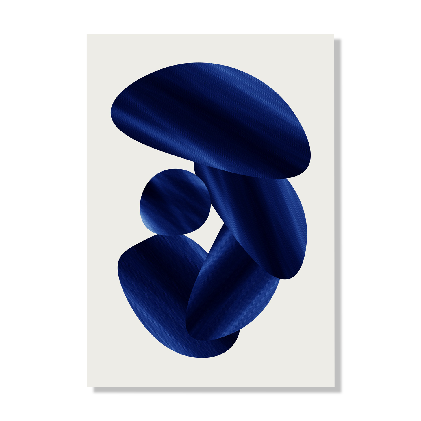 Blue Velvet art print by Maison Charlot without frame