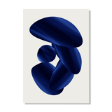Blue Velvet art print by Maison Charlot without frame