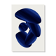 Blue Velvet art print by Maison Charlot without frame