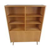 Bibliothèque danoise Hundevad plaqué chêne