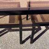 Coffee table and its two ends of sofa