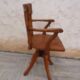 American Swivel Oak Office Chair