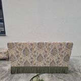 Louis Philippe style floral decor sofa bench from the nap period