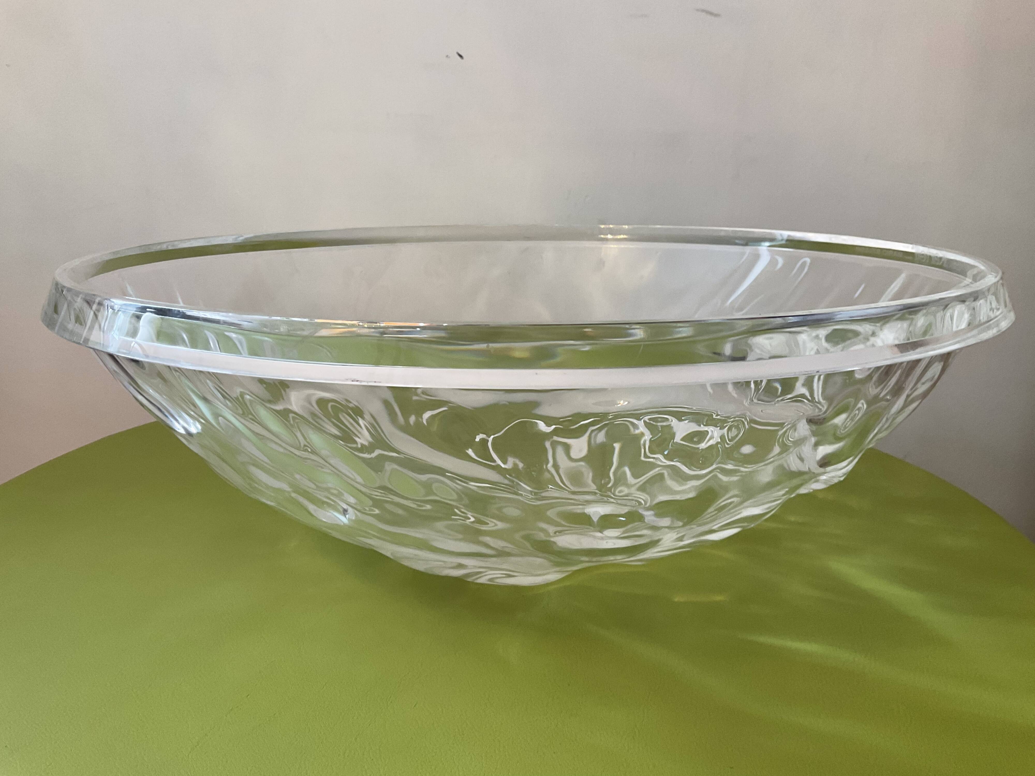 Salad bowl "Moon" by Ferrucio Laviani for Kartell D45cm