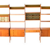 Wall Unit by John Texmon, Ergo System, 4 Modules, Norway, 1960s