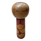 Rare creative kokeshi doll by master Uzuki Hakuhou.