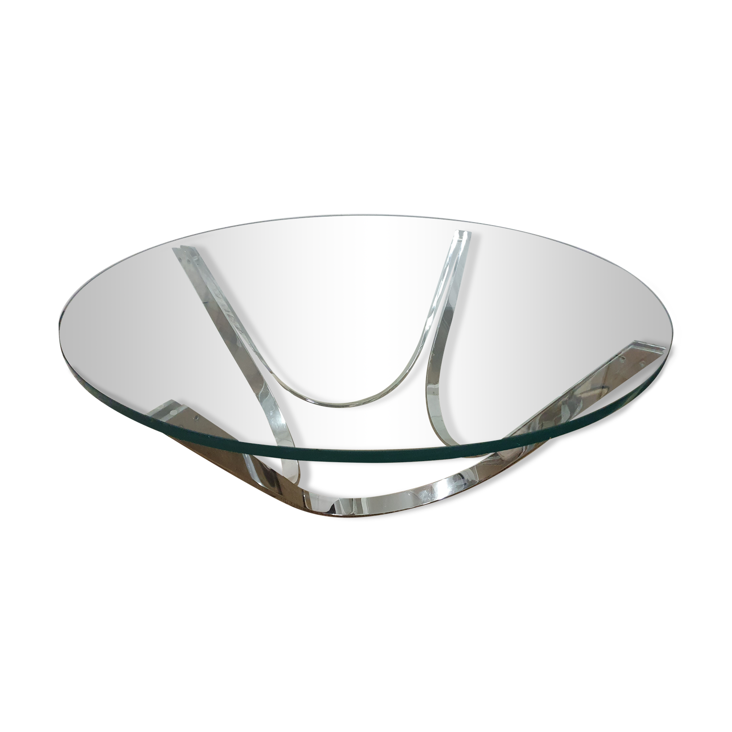 Space-age coffee table designed by Roger Sprunger for Dumbar, 1960s