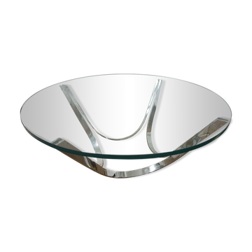 Space-age coffee table designed by Roger Sprunger for Dumbar, 1960s