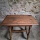 18th-century oak table / Small desk – Rustic French country table