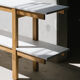 Enfilade Rinku oak and white recycled plastic