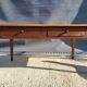 Pine farmhouse table ● Honey patina & Zebra grain