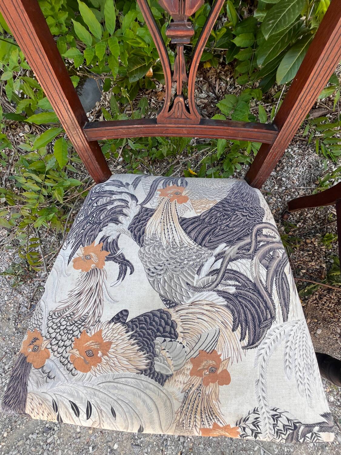 Pair of low chairs