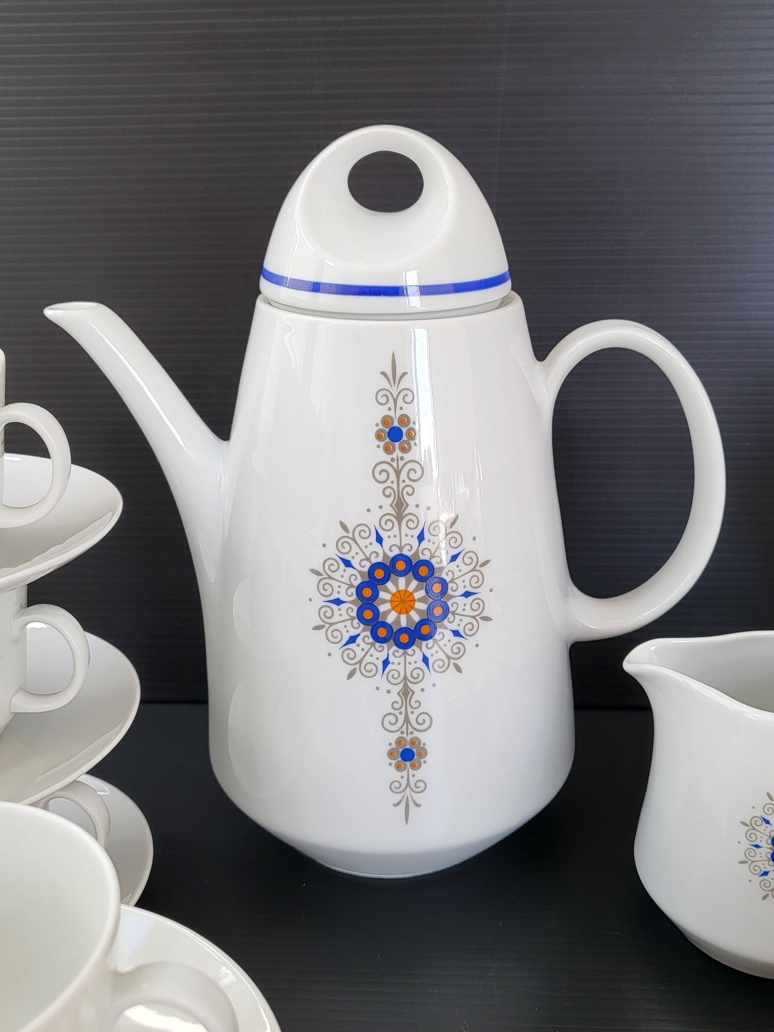 Service à café vintage Bareuther Waldsassen 1970