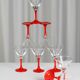 Lot de 8 verres à cocktail  vintage