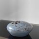 Vintage stoneware glazed pebble vase