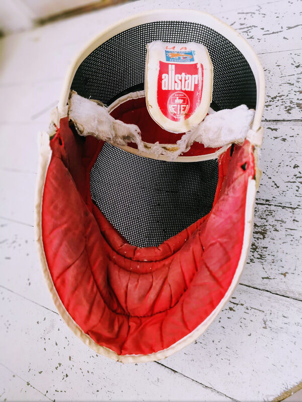 Former fencing mask