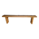 Bench 180 cm old solid wood with patina