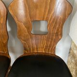 2 bistro chairs Baumann model Gentiane