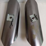 Appliques acier brossé 1970