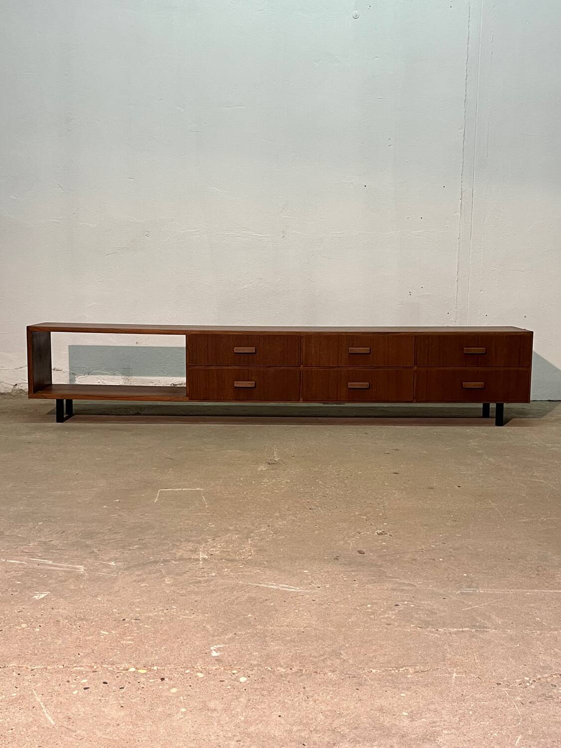 Low teak enfilade from the 1960s.