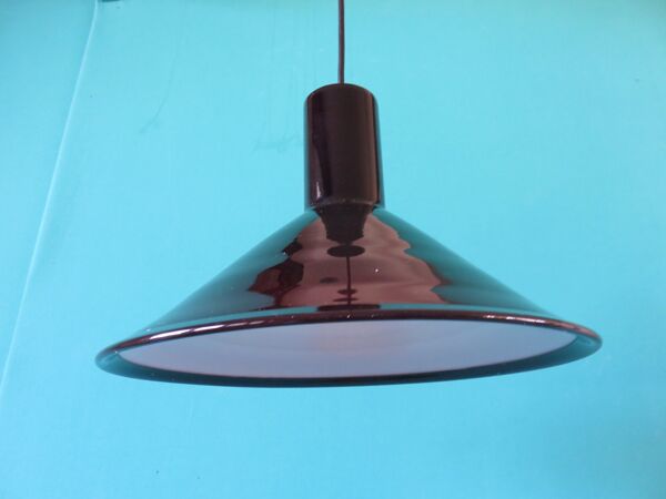 Suspension en verre Michael Bang, Holmegaard, Danemark, 1965