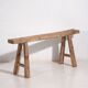 Antique solid wood bench (c.1870) #30