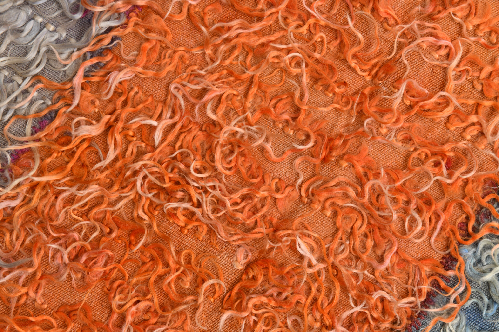 Handmade wool kilim rug 104x155cm