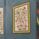 Painted Folk Art Bridal Cabinet 1851
