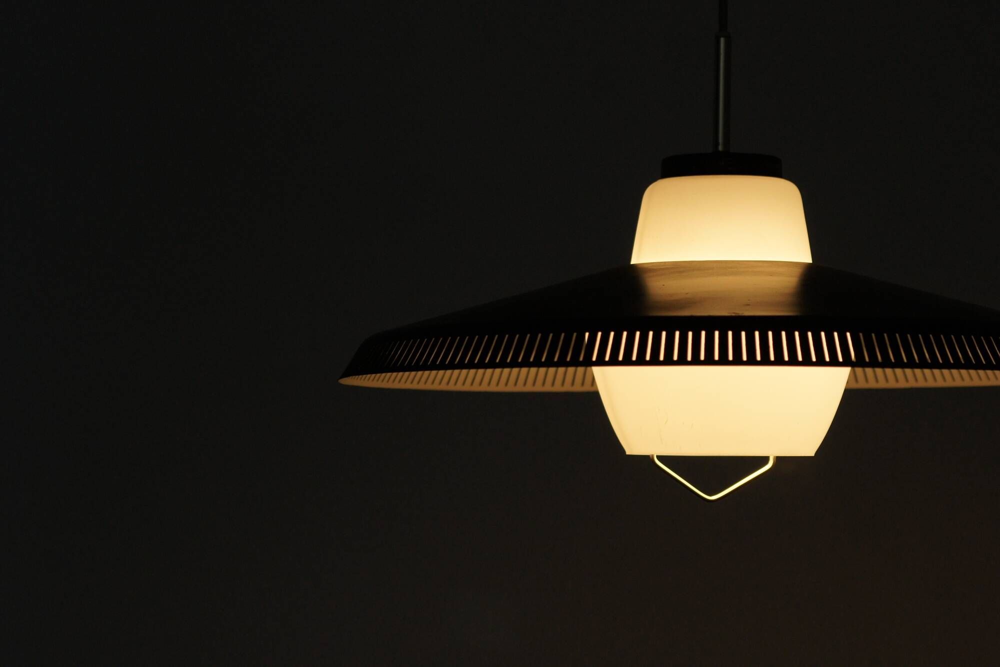 Model P415 Pendant Light by Bent Karlby for Lyfa, 1960s
